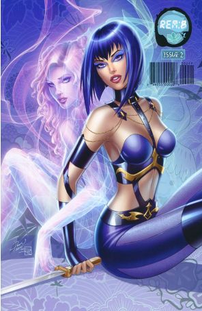 Rem: 8 2 published by Blue Rainbow and Rothic with cover art by Dawn McTeigue