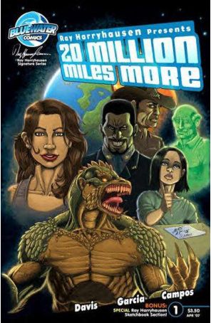 20 Million Miles More 1C published by Bluewater with cover art by Alex Garcia