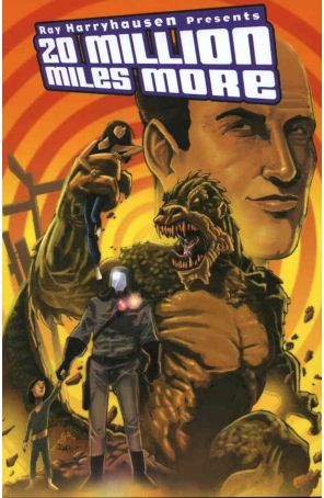 20 Million Miles More TPB 1 published by Bluewater with cover art by Nadir Balan