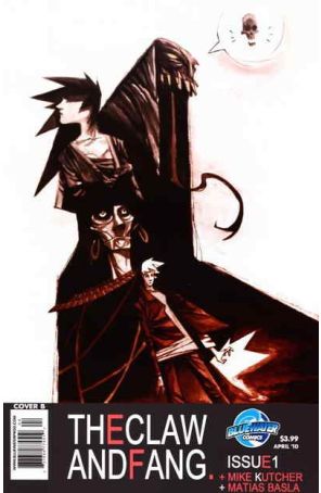 Claw and Fang 1B published by Bluewater with cover art by Matias Basla