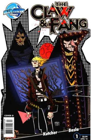Claw and Fang 1D published by Bluewater with cover art by Steven Babb