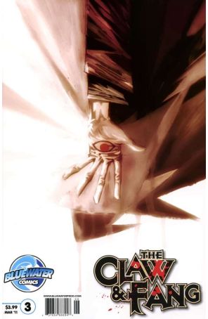Claw and Fang 3A published by Bluewater with cover art by Matias Basla