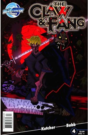 Claw and Fang 4A published by Bluewater with cover art by Steven Babb