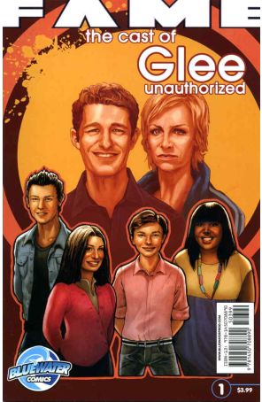 Fame: the Cast of Glee 1 published by Bluewater with cover art by Michal Szyksznian