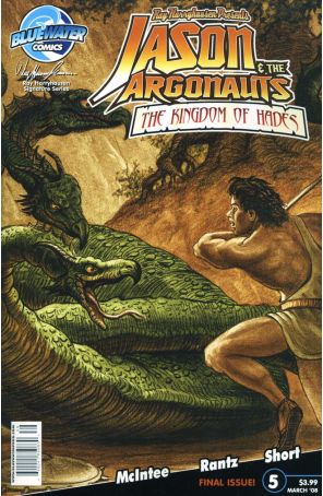 Jason and the Argonauts: Kingdom of Hades 5 published by Bluewater with cover art by Ray Harryhausen