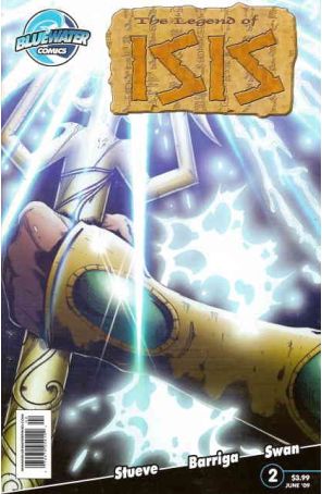 Legend of Isis (3rd Series) 2B published by Bluewater with cover art by Ivan Barriga