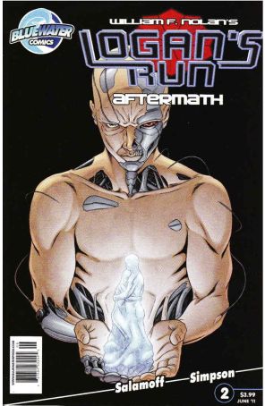 Logan's Run: Aftermath 2 published by Bluewater with cover art by Daniele Gete