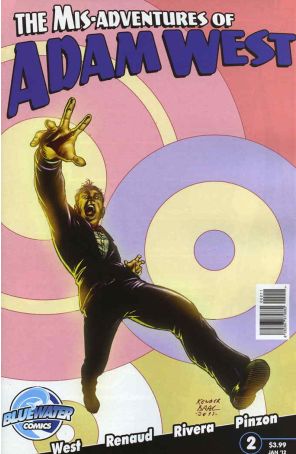 Mis-Adventures of Adam West (2nd Series) 2 published by Bluewater with cover art by Arruda Kewber