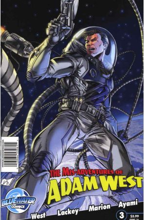 The Misadventures of Adam West 3 published by Bluewater with cover art by Russell Dauterman