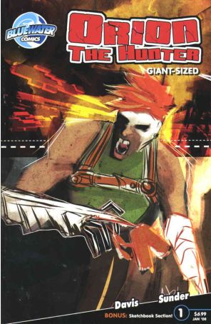 Orion the Hunter Giant-Size 1 published by Bluewater with cover art by Nelz