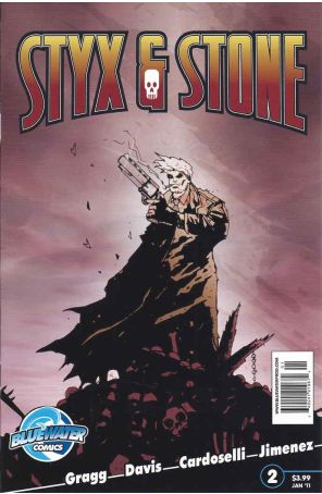 Styx And Stone 2 published by Bluewater with cover art by Stefano Cardoselli