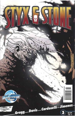 Styx And Stone 3 published by Bluewater with cover art by Stefano Cardoselli