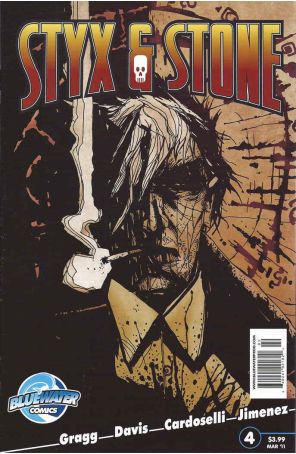 Styx And Stone 4 published by Bluewater with cover art by Stefano Cardoselli