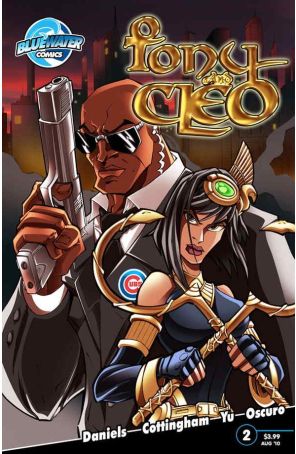 Tony And Cleo 2A published by Bluewater with cover art by Dafu Yu