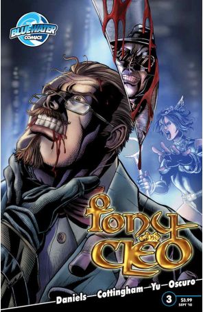 Tony And Cleo 3 published by Bluewater with cover art by Dafu Yu