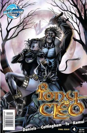 Tony And Cleo 4 published by Bluewater with cover art by Dafu Yu
