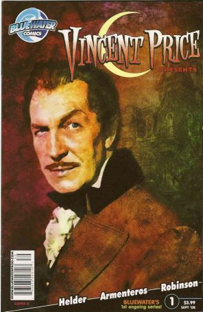 Vincent Price Presents 1A published by Bluewater with cover art by Joel Robinson
