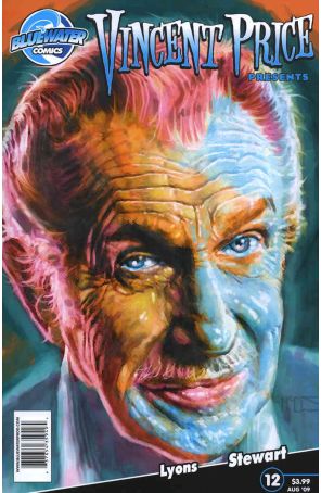 Vincent Price Presents 12 published by Bluewater with cover art by Jim McDermott
