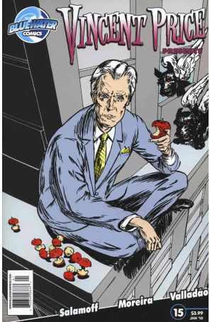 Vincent Price Presents 15 published by Bluewater with cover art by Alex Meyer