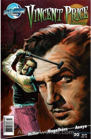 Vincent Price Presents 20 published by Bluewater with cover art by Jim Mcdermott