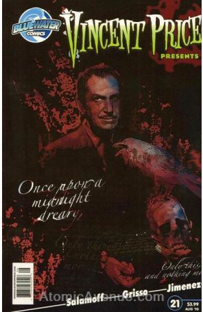 Vincent Price Presents 21 published by Bluewater with cover art by Gmb