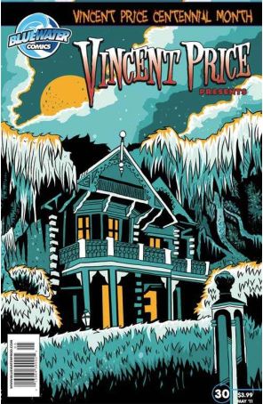 Vincent Price Presents 30 published by Bluewater with cover art by Karl Krumpholz
