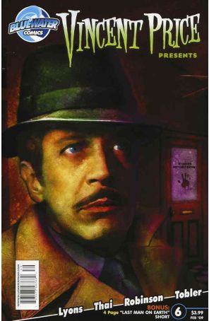 Vincent Price Presents 6 published by Bluewater with cover art by Joel Robinson