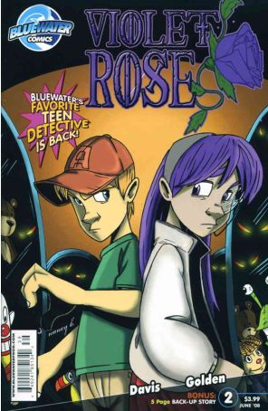 Violet Rose 2 published by Bluewater with cover art by Brian Hess
