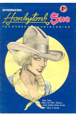 Honkytonk Sue 1 published by Bob Boze Bell with cover art by Bob Boze Bell
