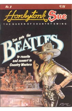 Honkytonk Sue 3 published by Bob Boze Bell with cover art by Bob Boze Bell