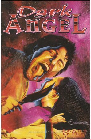 Dark Angel (3rd Series) 1A published by Boneyard with cover art by Mark Stefanowicz