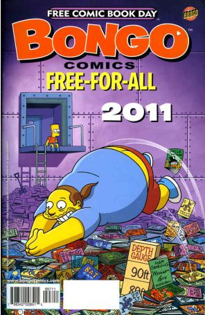 Bongo Comics Free-For-All! FCBD 2011 published by Bongo with cover art by Bill Morrison