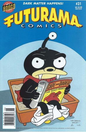 Futurama (Bongo) 31 (Newsstand) published by Bongo with cover art by Matt Groening