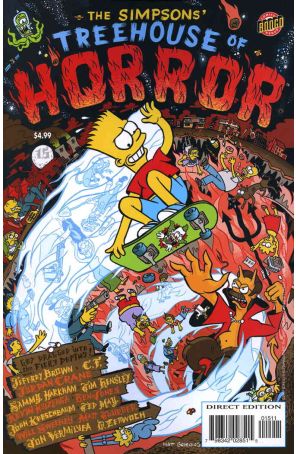 Treehouse of Horror (Bart Simpson's) 15 published by Bongo with cover art by Matt Groening