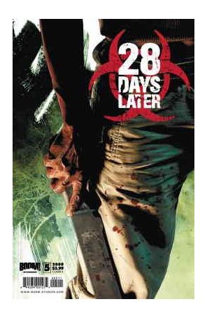 28 Days Later 5A published by Boom! with cover art by Tim Bradstreet