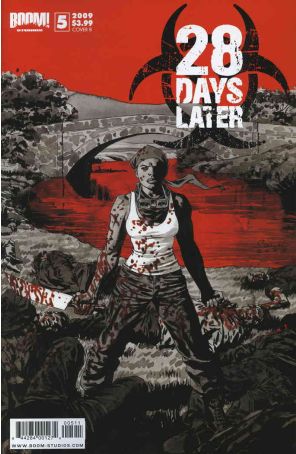 28 Days Later 5B published by Boom! with cover art by Sean Phillips