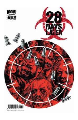 28 Days Later 6B published by Boom! with cover art by Sean Phillips