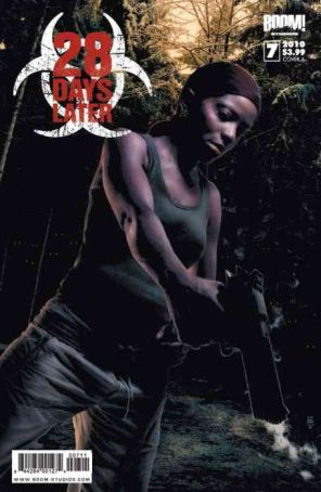 28 Days Later 7A published by Boom! with cover art by Tim Bradstreet