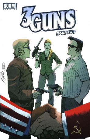 3 Guns 2 published by Boom! with cover art by Rafael Albuquerque