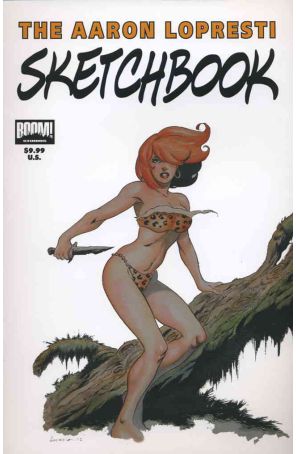 The Aaron Lopresti Sketchbook 1 published by Boom!