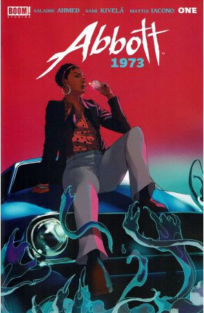 Abbott: 1973 1 published by Boom! with cover art by Taj Tenfold