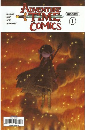 Adventure Time Comics 1A published by Boom! with cover art by Derek Kirk Kim