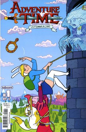 Adventure Time with Fionna And Cake 1B published by Boom! with cover art by Joe Quinones