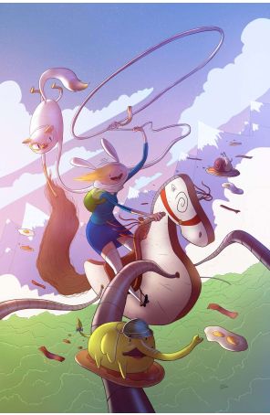 Adventure Time with Fionna And Cake 1N published by Boom! with cover art by Shoichi Uehara