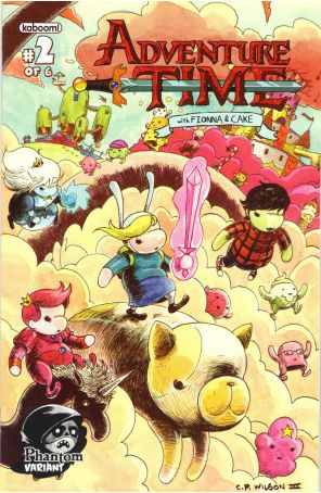 Adventure Time with Fionna And Cake 2E published by Boom! with cover art by Charles Paul Wilson III
