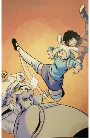 Adventure Time with Fionna And Cake 3G published by Boom! with cover art by Kel McDonald
