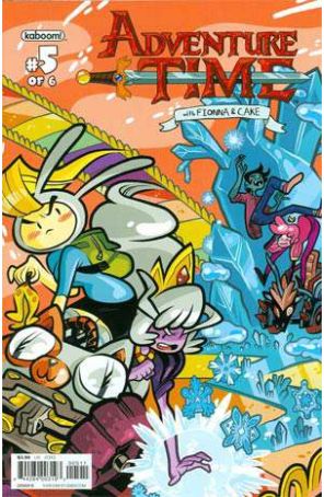 Adventure Time with Fionna And Cake 5B published by Boom! with cover art by Coleman Engle