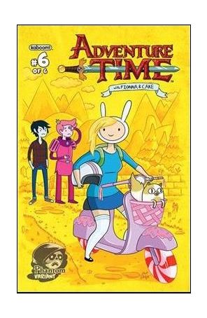 Adventure Time with Fionna And Cake 6F published by Boom! with cover art by Natasha Allegri