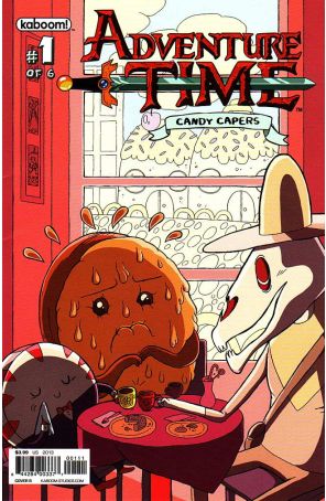 Adventure Time: Candy Capers 1B published by Boom! with cover art by Magnolia Porter