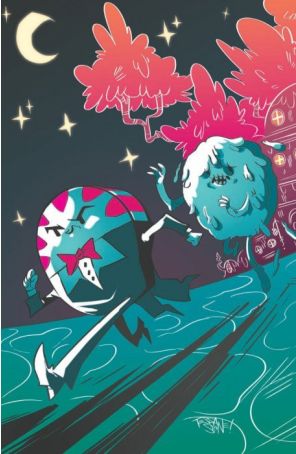 Adventure Time: Candy Capers 1D published by Boom! with cover art by Tessa Stone